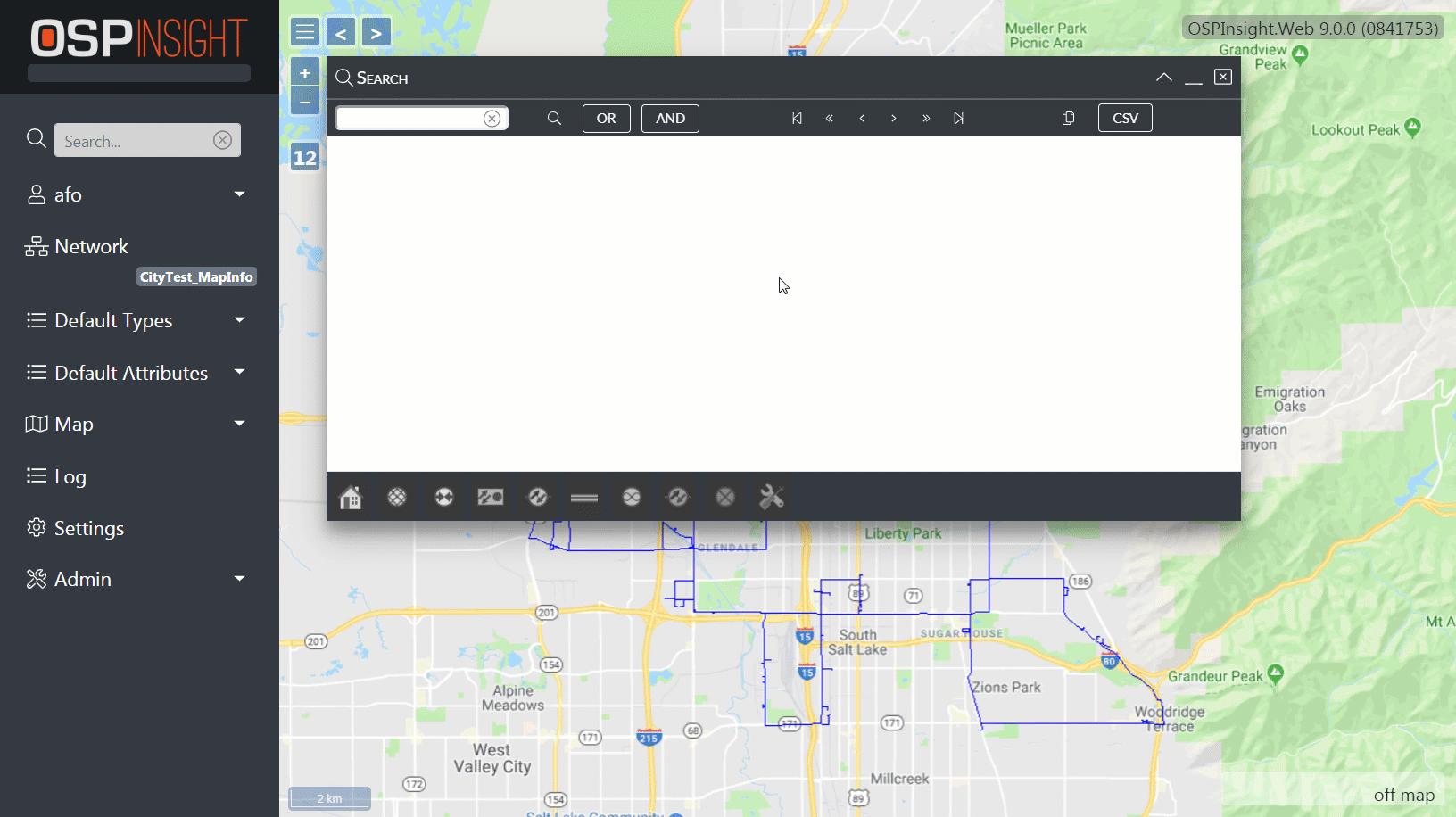 Single Object Type Search